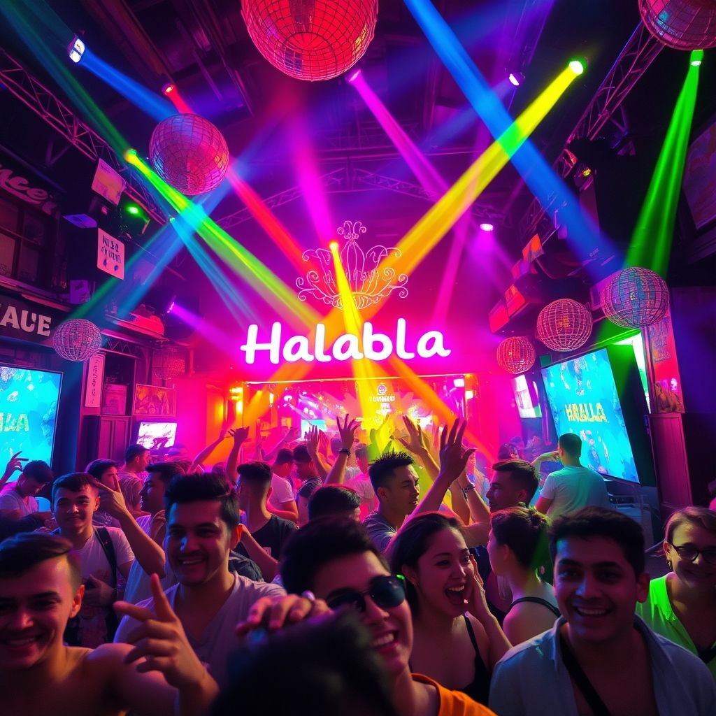บรรยากาศใน 'Halabala' ที่สร้างความตื่นเต้น